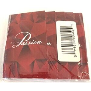 Lot of 5 Avon Passion Women's Eau de Parfum 0.05 Fl Oz Sample Vials New Sealed